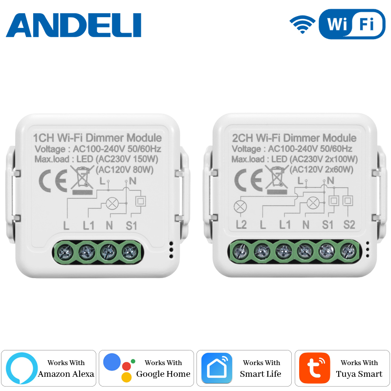 Smart Home Networking - Модуль умного Wi-Fi диммера DIY с