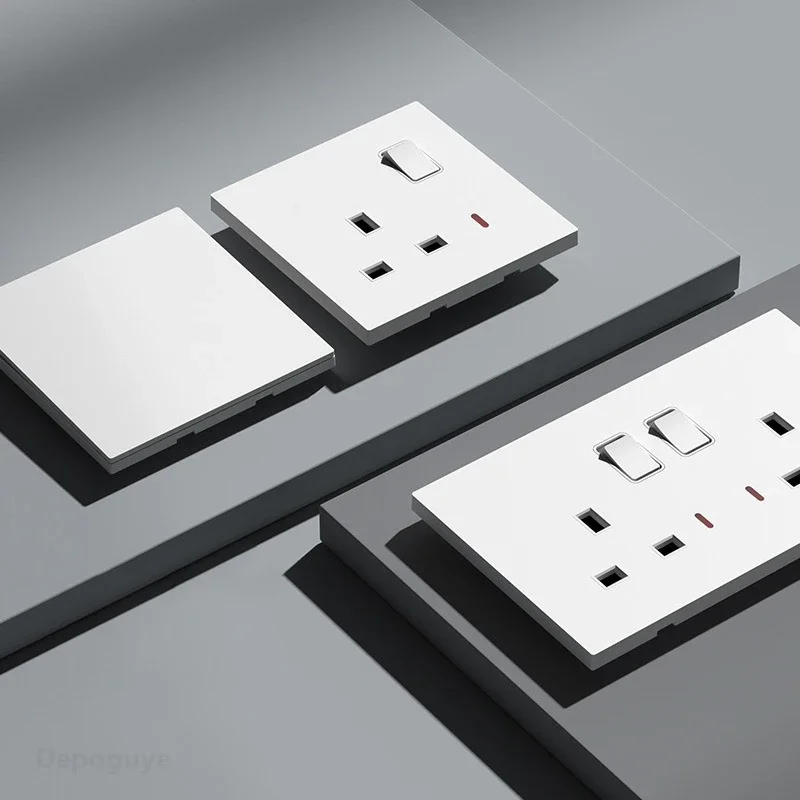 Smart Wall Socket - Стандартная розетка Великобритании, вилка для быстрой