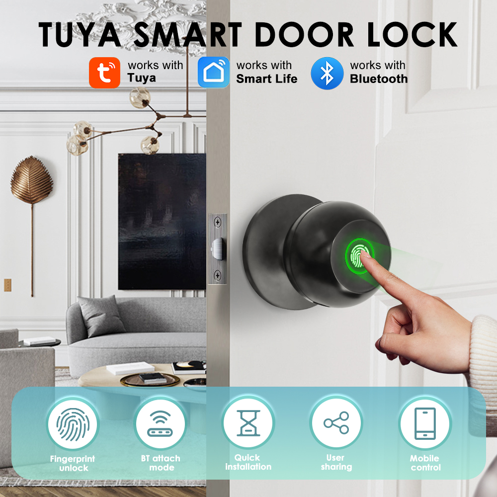 Smart Home Website - Электронный дверной замок Tuya, умный внешний