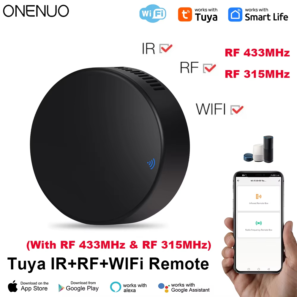Smart Home Networking - Tuya WiFi RF ИК-пульт дистанционного управления