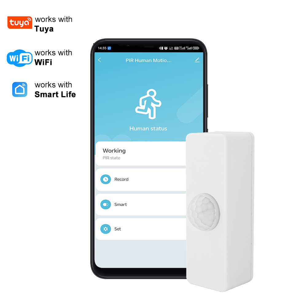 Smart Home Networking - Умный датчик движения Tuya PIR, Wi-Fi