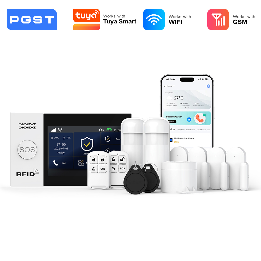 Smart Home Full System - Комплект беспроводной системы сигнализации PGST 2G