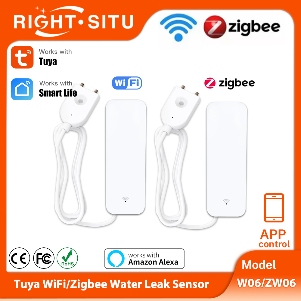 Smart Home Networking - Датчик воды Tuya Wi-Fi Zigbee, умный