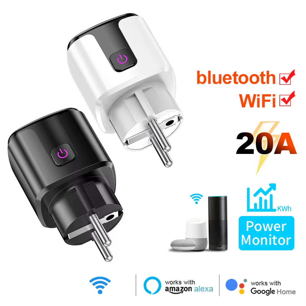 Smart Home Networking - Умная розетка 20А с Wi-Fi и