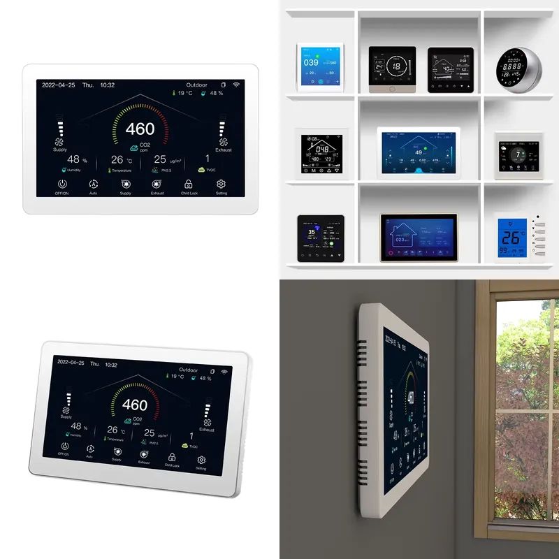 Smart Home Hvac - Контроллер систем ОВКВ HRV/ERV/MVHR для вентиляторов