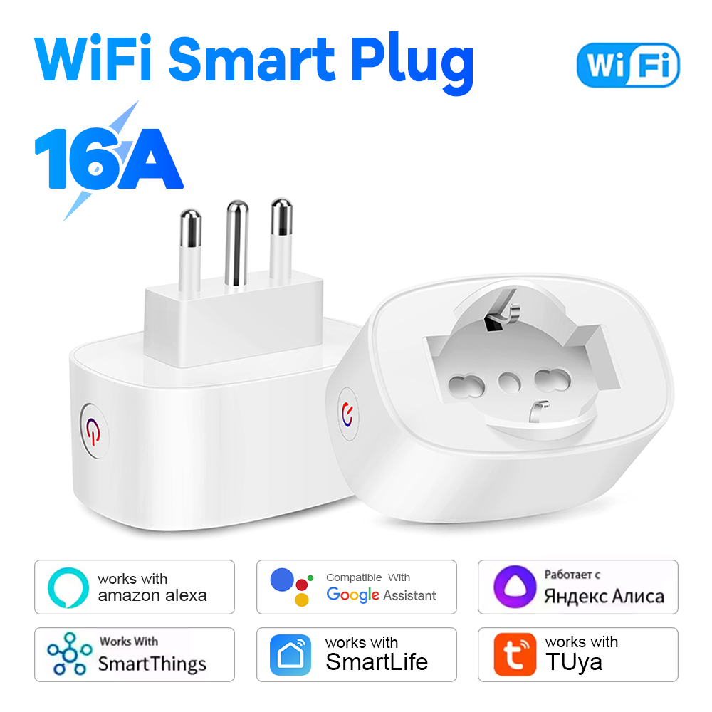 Smart Wall Socket - Умная розетка Wi-Fi BSD60, итальянская чилийская