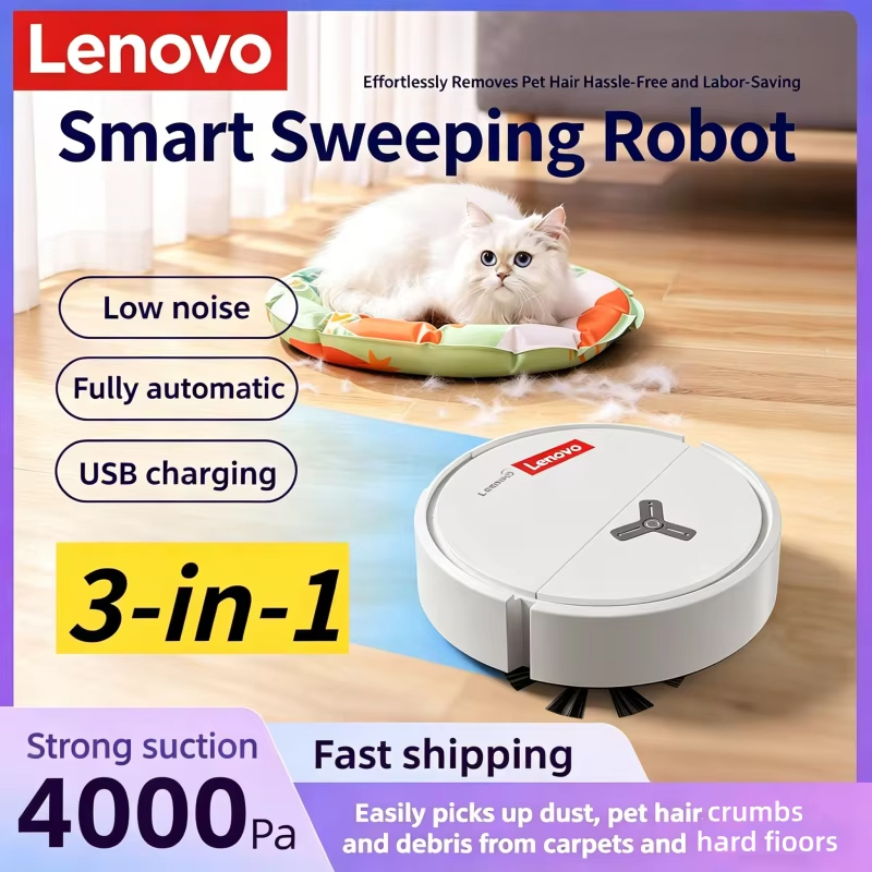Smart Home Hvac - Робот-пылесос Lenovo 3-в-1 с функцией умной