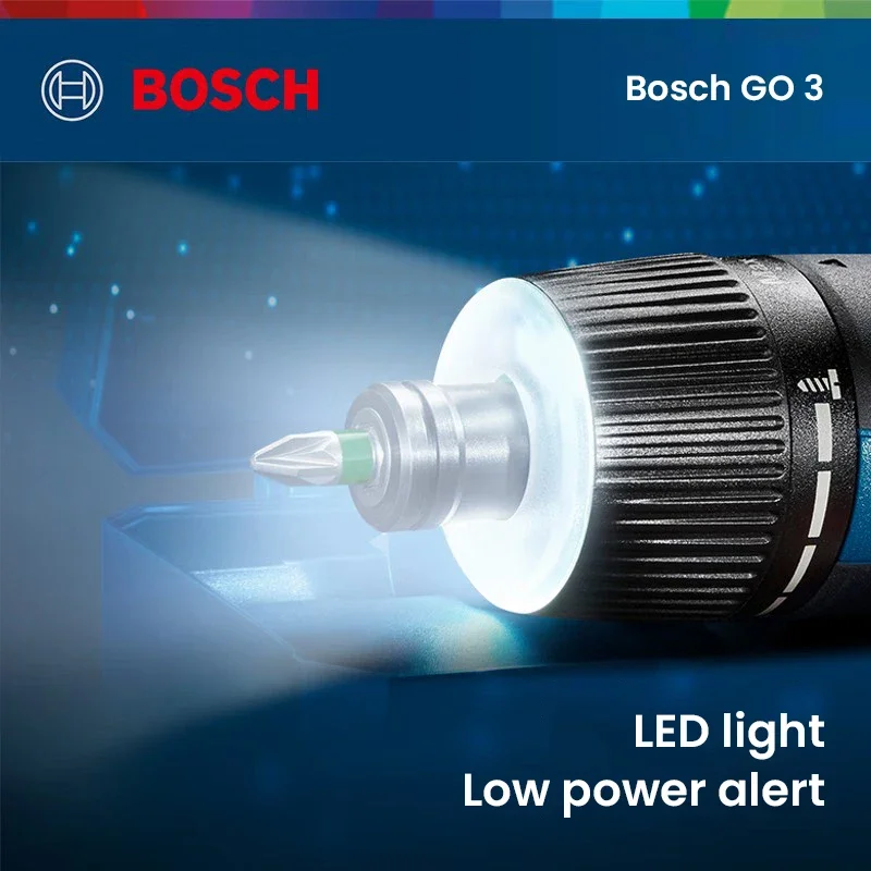 Smart Home Bosch - Электрическая отвертка BOSCH Go 3, профессиональная