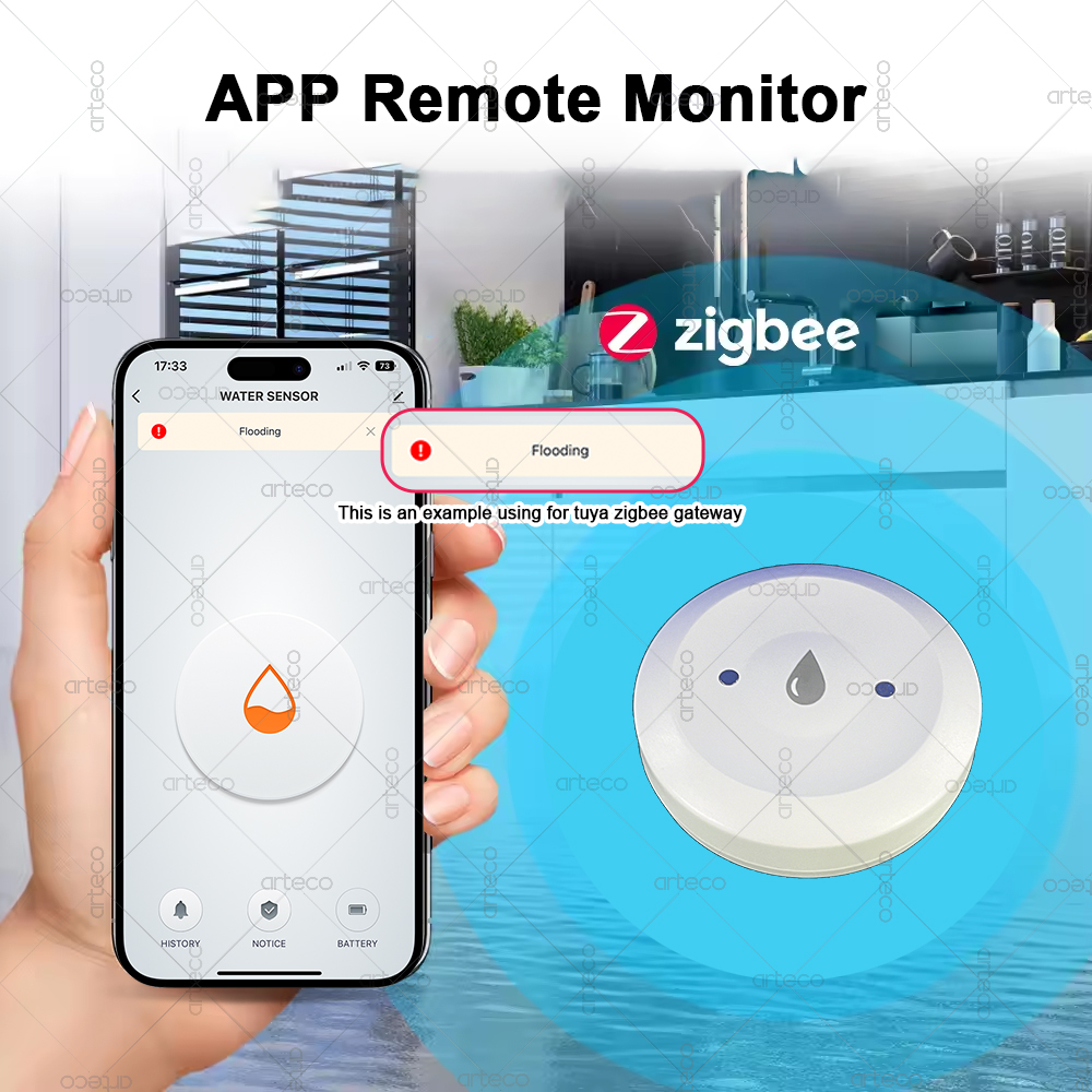 Умный датчик воды Zigbee, дете – обзор и цена Smart Home Zigbee Gateway