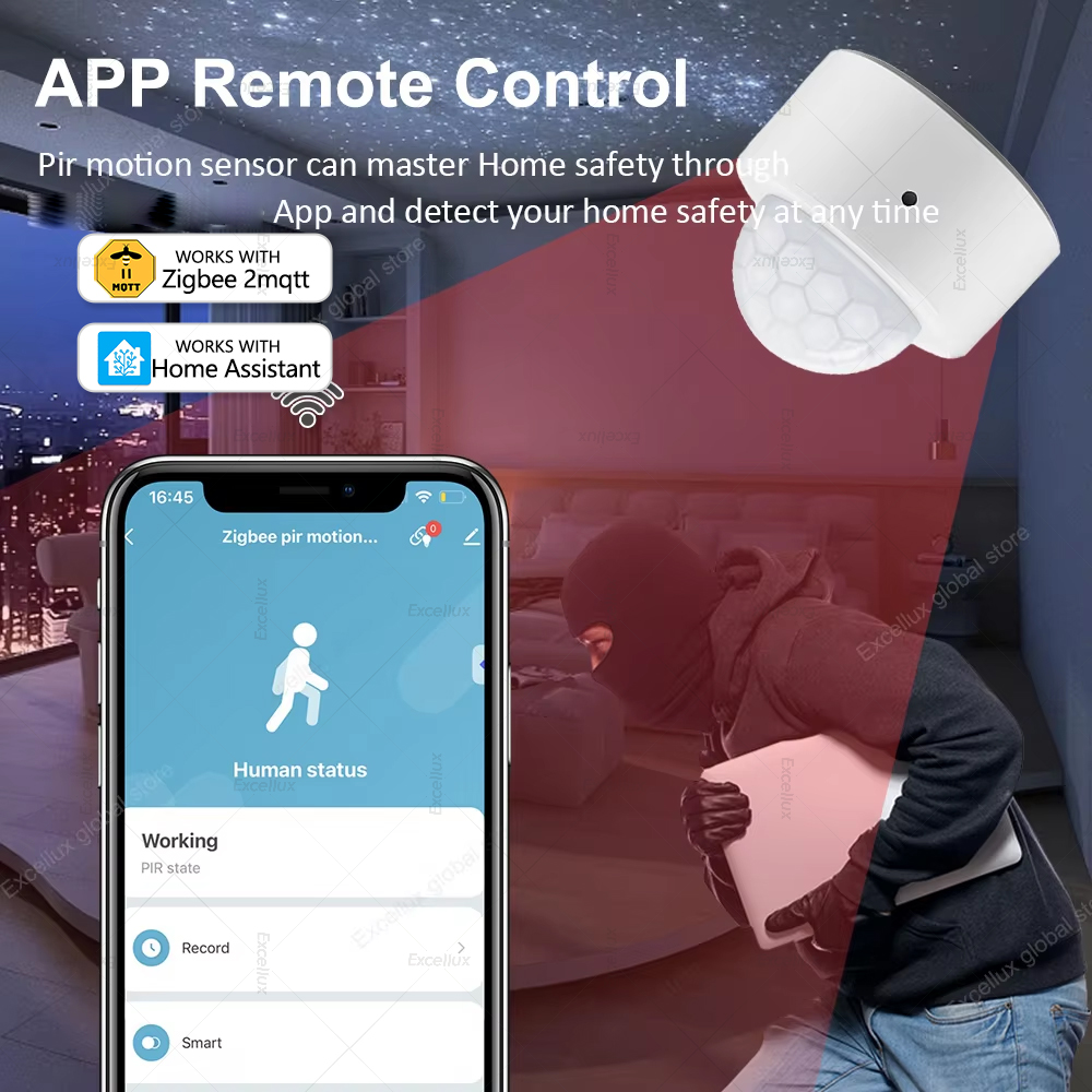 ZigBee PIR датчик движения мин – обзор и цена Smart Home Full System