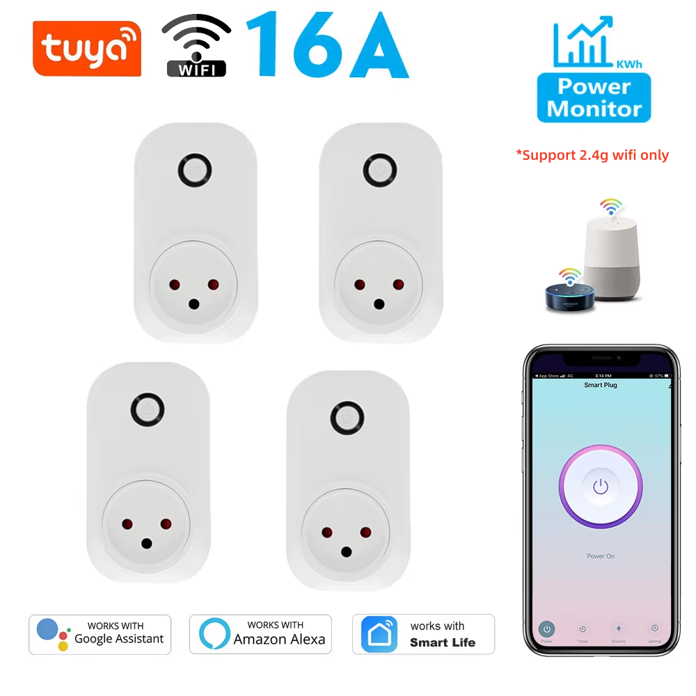 Умная розетка Tuya, израильска – обзор и цена Smart Wall Socket