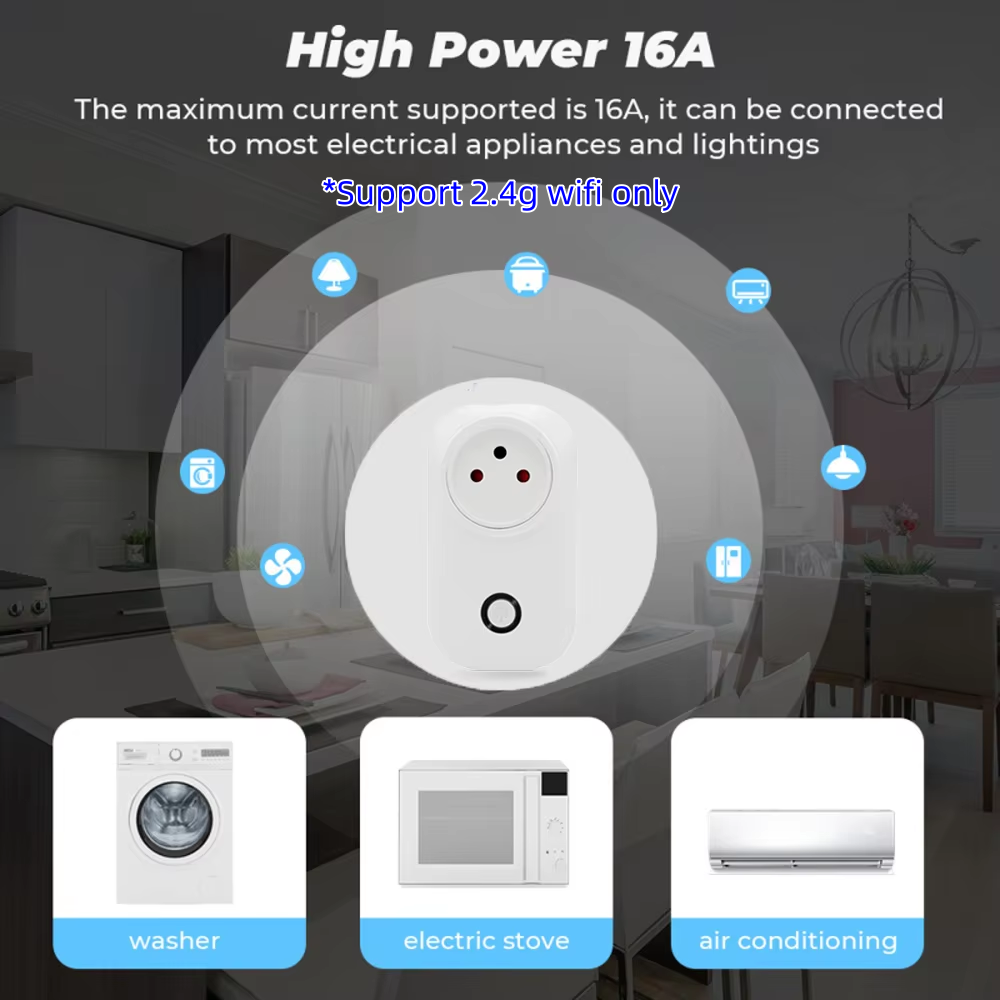 Умная розетка Tuya, израильска – обзор и цена Smart Wall Socket
