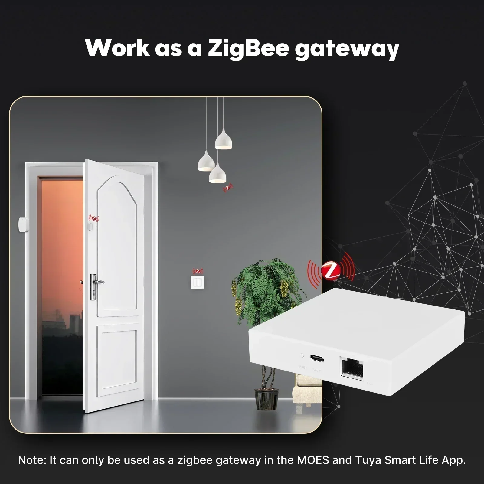 MOES Tuya Zigbee Matter Thread – обзор и цена Smart Home Vimar
