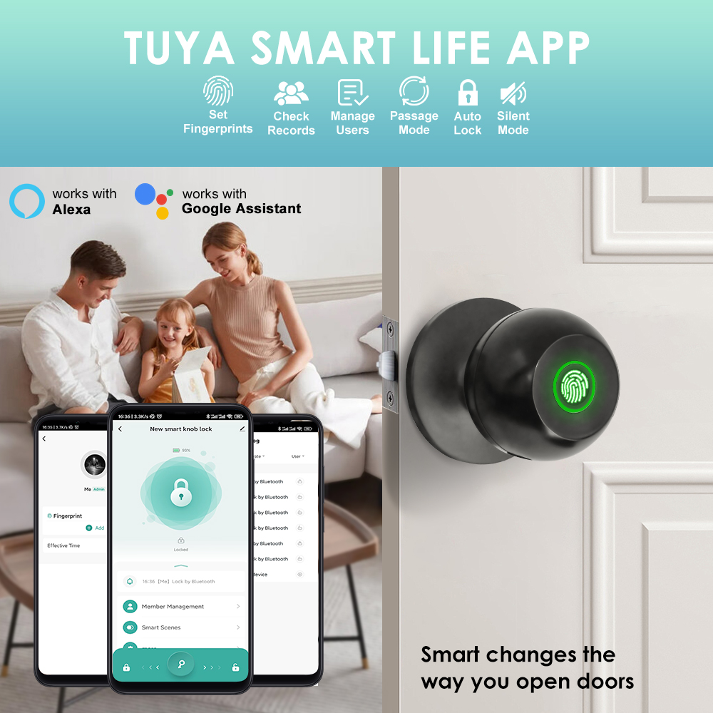Электронный дверной замок Tuya – обзор и цена Smart Home Website