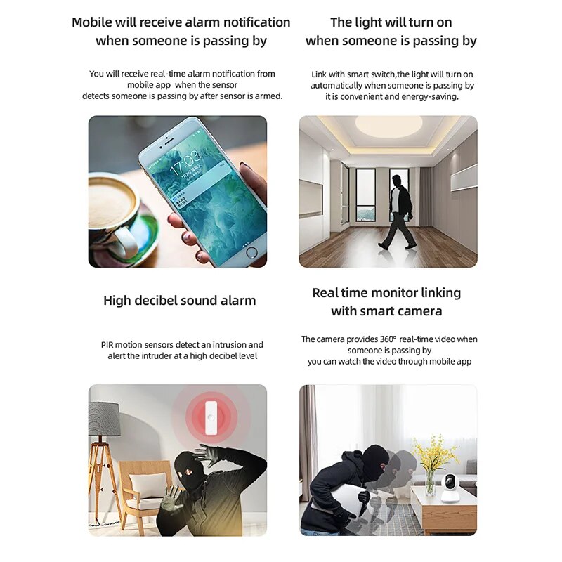 Tuya WiFi Zigbee PIR датчик дв – обзор и цена Smart Home Full System