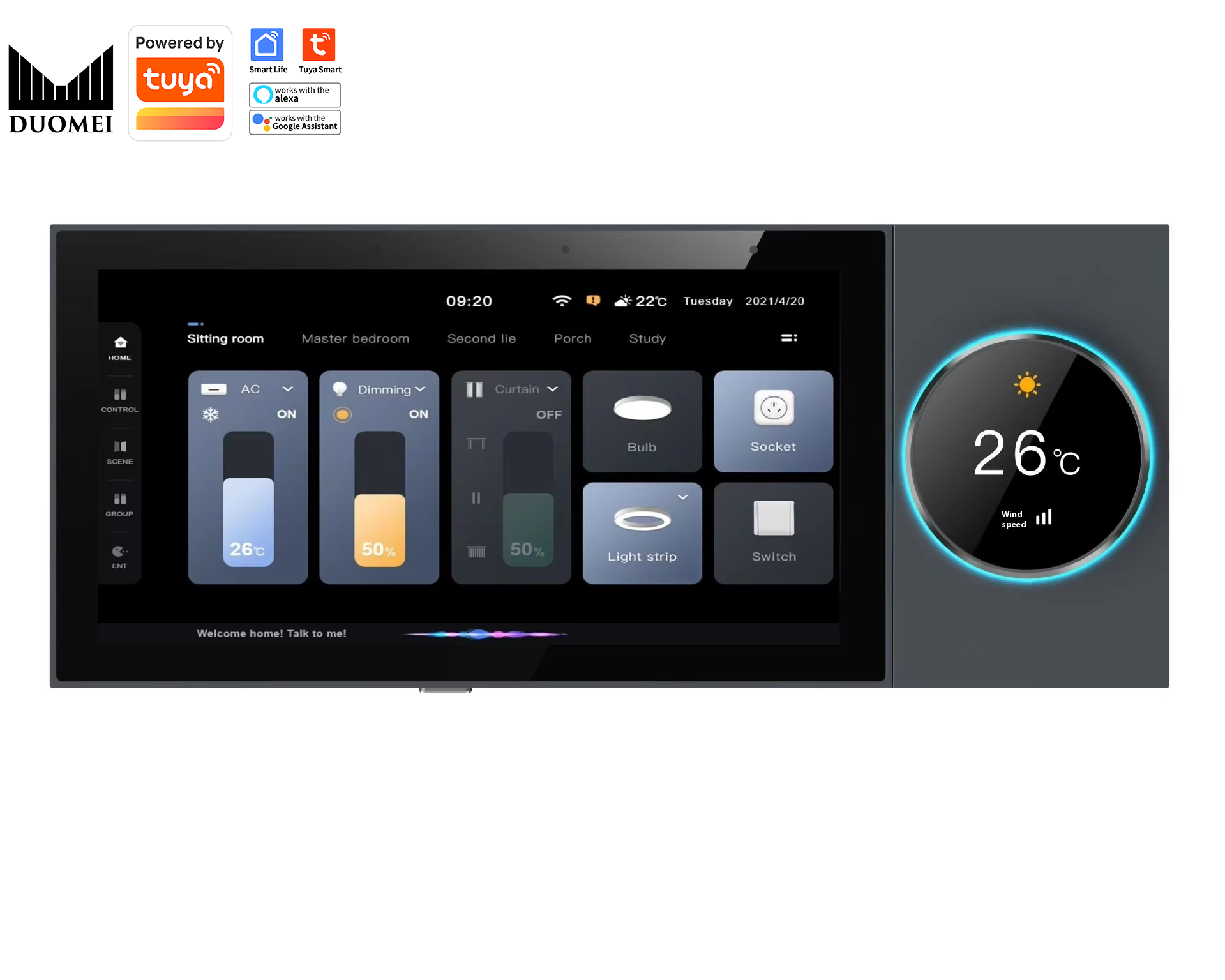 Умная система для дома DUOMEI: – обзор и цена Smart Home Zigbee Gateway