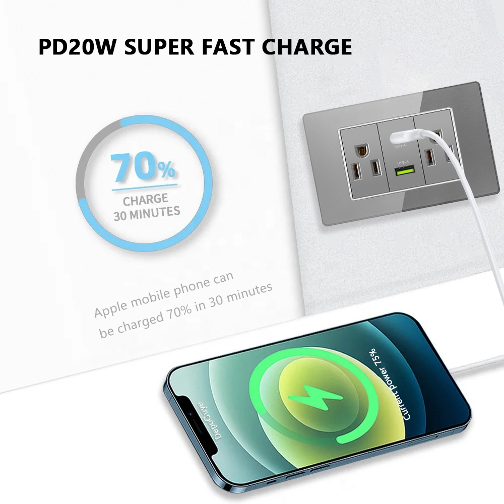 Серая розетка из закаленного с – обзор и цена Smart Wall Socket
