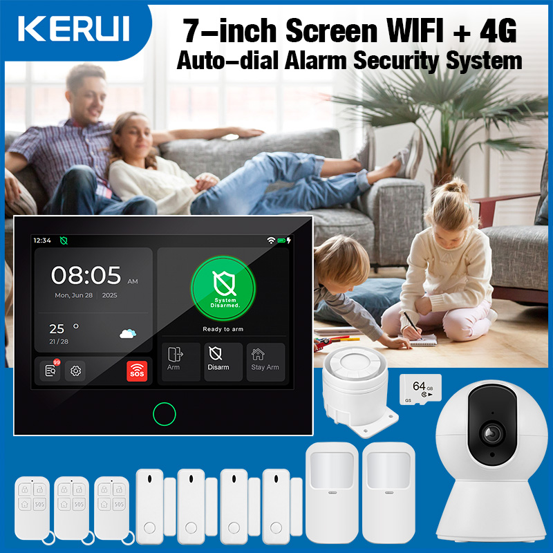 KERUI НОВАЯ беспроводная домаш – обзор и цена Smart Home Full System
