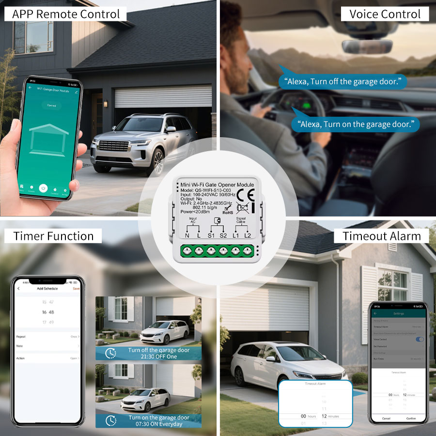 Умный контроллер открывания га – обзор и цена Smart Home Networking