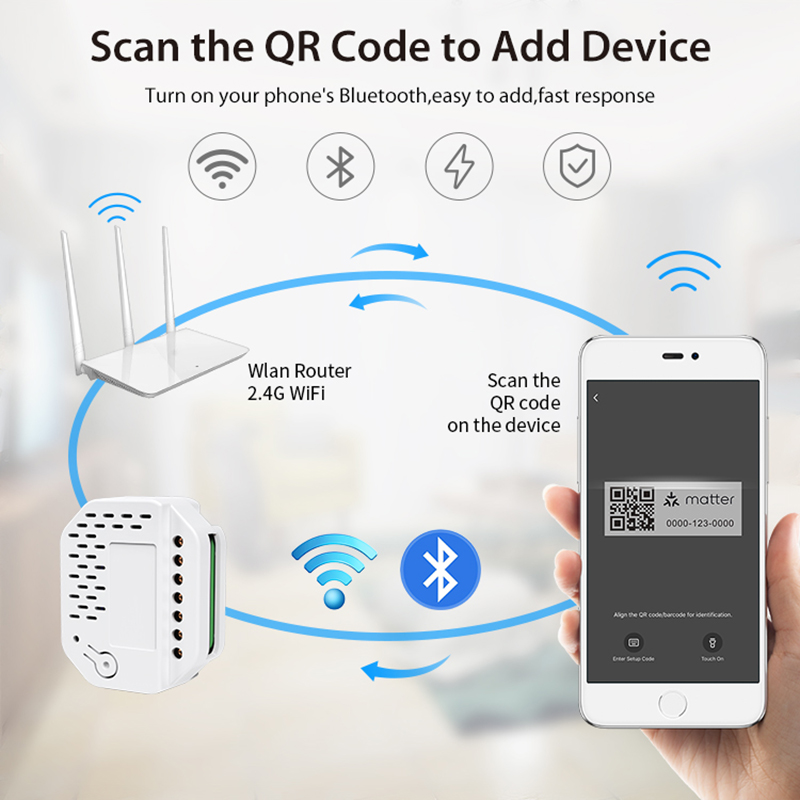 Модуль переключателя света Mat – обзор и цена Smart Home Matter