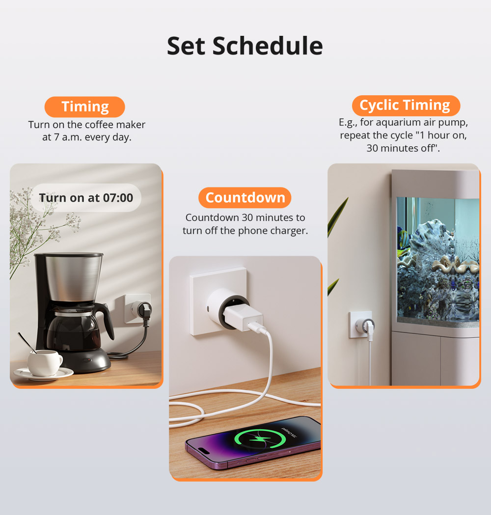 Умная розетка SONOFF S60 TPF с – обзор и цена Smart Home Energy App