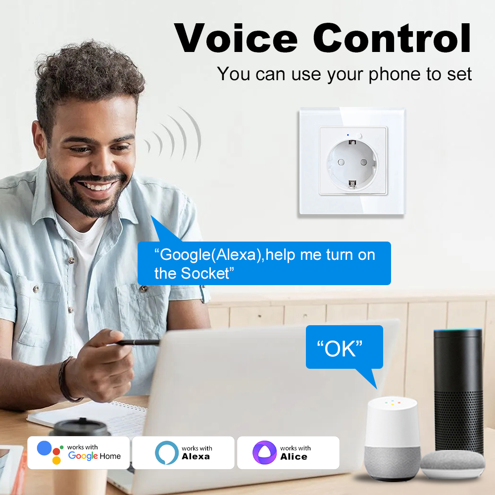 Умная настенная розетка MANHOT – обзор и цена Smart Home Energy App