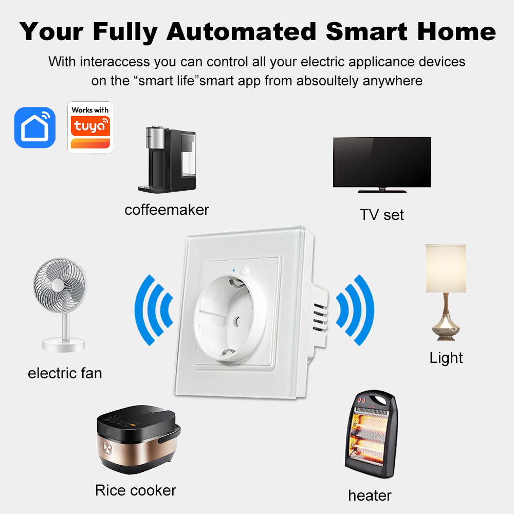 Умная настенная розетка MANHOT – обзор и цена Smart Home Energy App