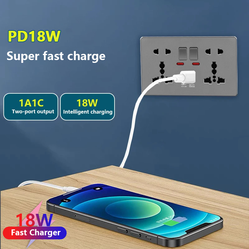 Великобритания, 13 А, с USB Ty – обзор и цена Smart Wall Socket