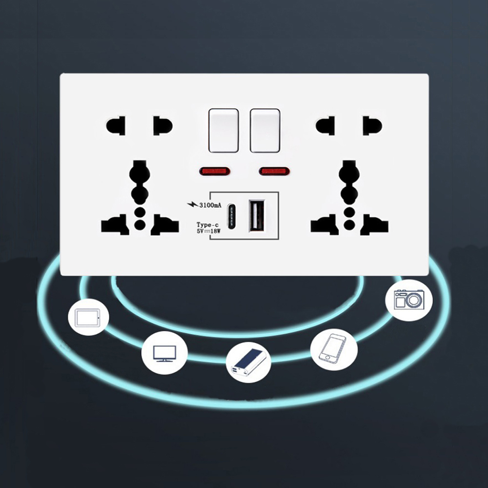 Универсальная настенная розетк – обзор и цена Smart Wall Socket