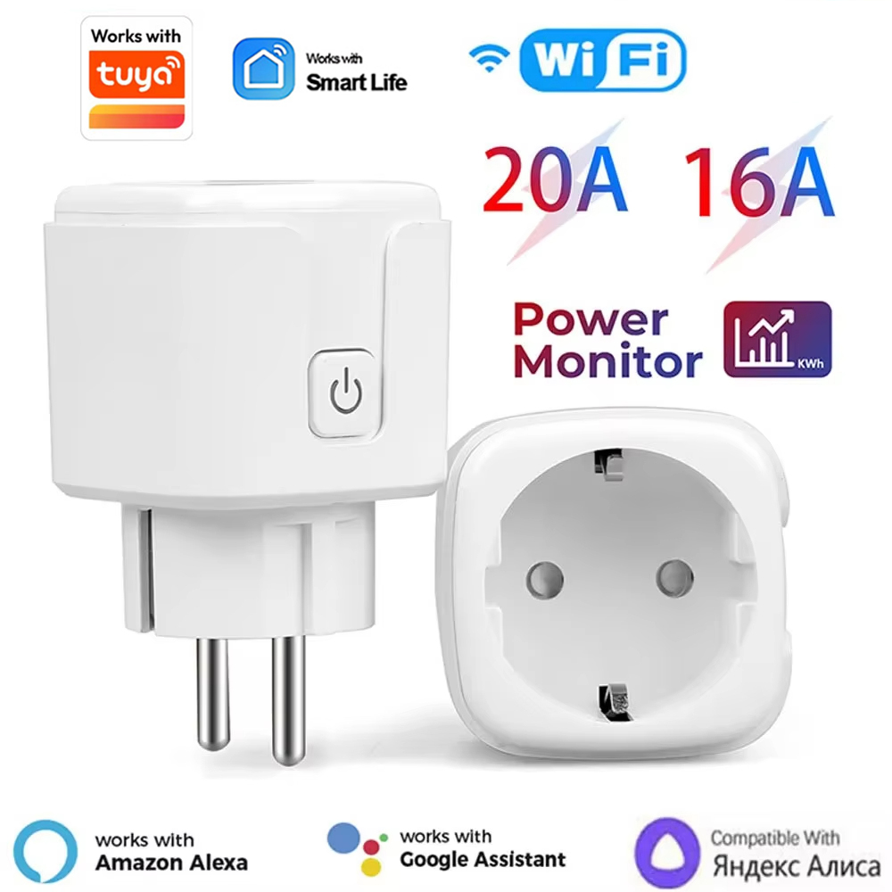 Умная Wi-Fi розетка 20А для ЕС – обзор и цена Smart Home Energy App