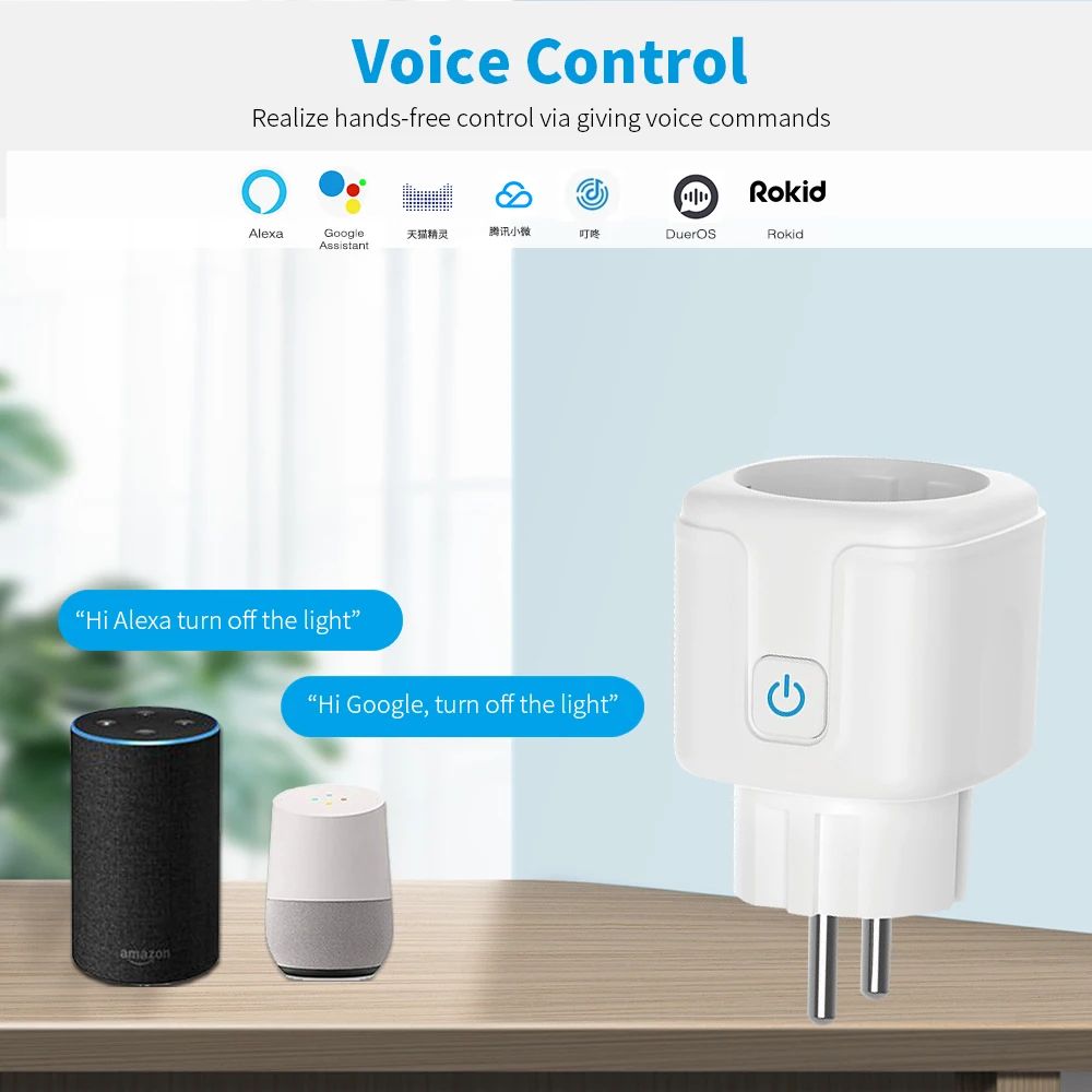 Умная Wi-Fi розетка 20А для ЕС – обзор и цена Smart Home Energy App