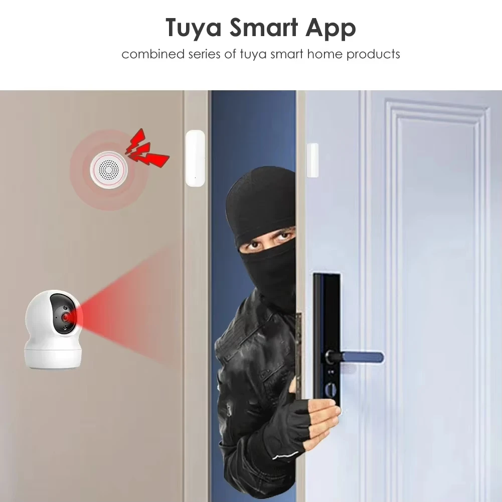 Магнитный датчик двери и окна  – обзор и цена Smart Home Zigbee Gateway