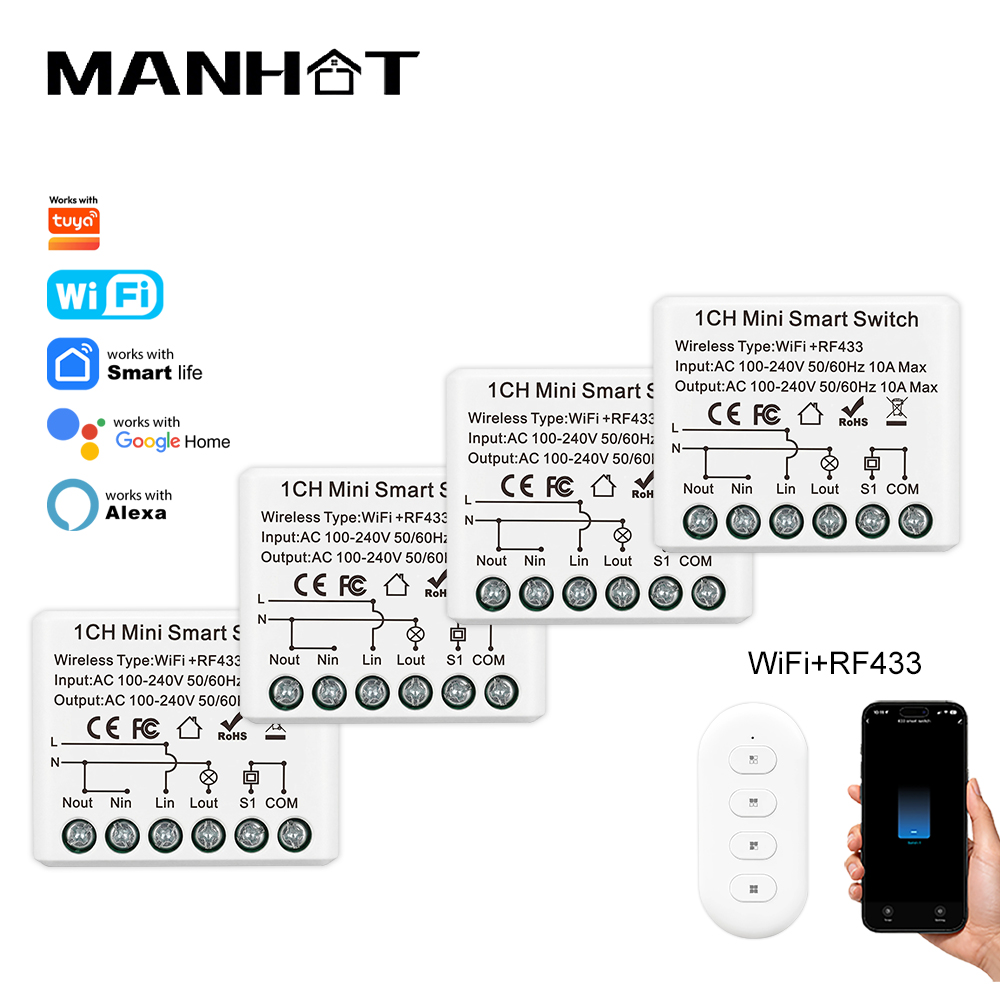 Умный мини-выключатель Wi-Fi 1 – обзор и цена Smart Home Networking