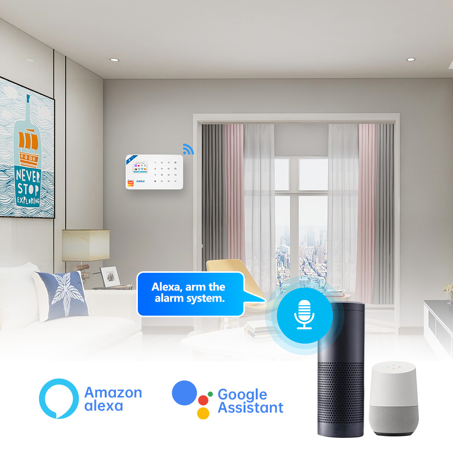 Комплект охранной сигнализации – обзор и цена Smart Home Full System