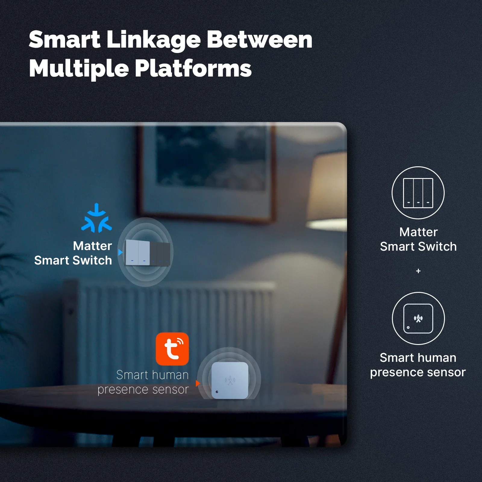Умная кнопка-выключатель MOES  – обзор и цена Smart Home Matter