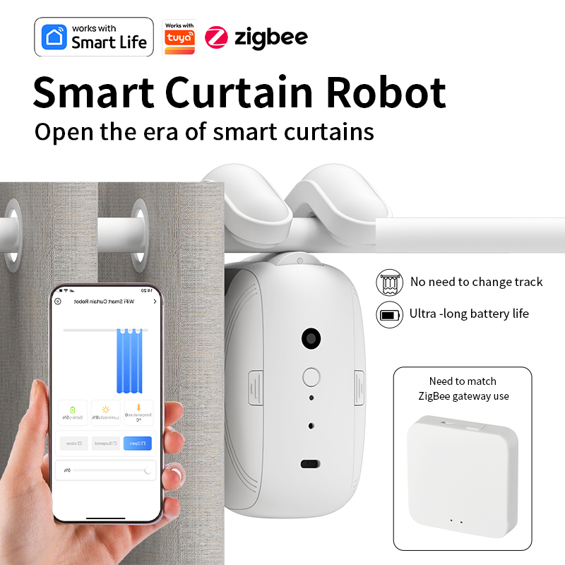 Умный робот-драйвер для штор Z – обзор и цена Smart Home Matter