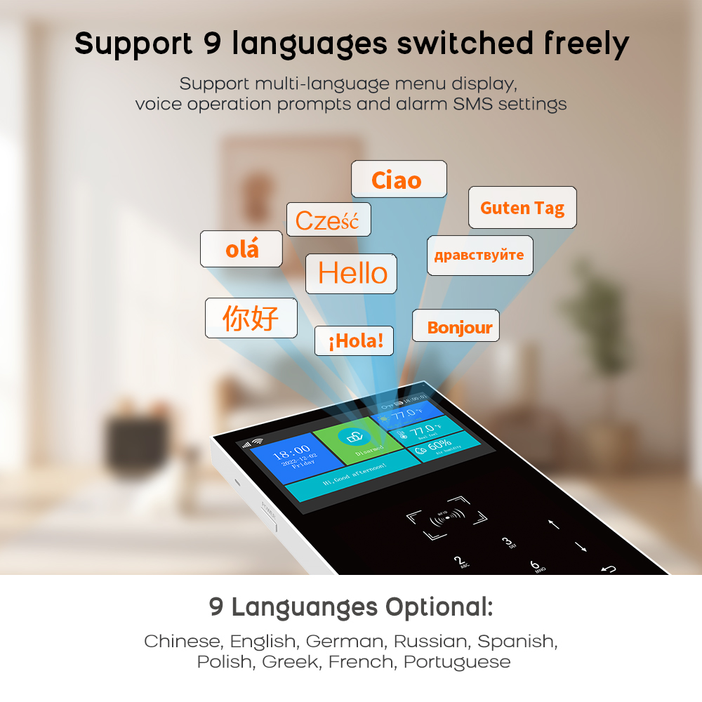Система сигнализации 4G GSM Wi – обзор и цена Smart Home Full System