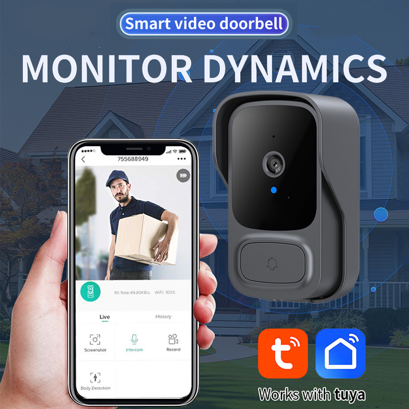 Камера дверного звонка Tuay Wi – обзор и цена Smart Home Video Doorbell Installation